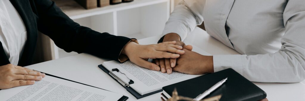 Lawyer is counseling the client in his counsel and will not escape the lawsuit.